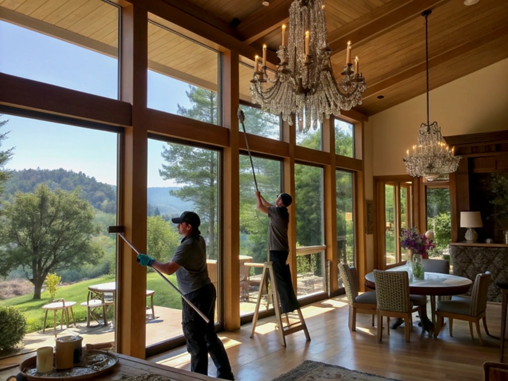 Генеральная уборка 2-этажного коттеджа