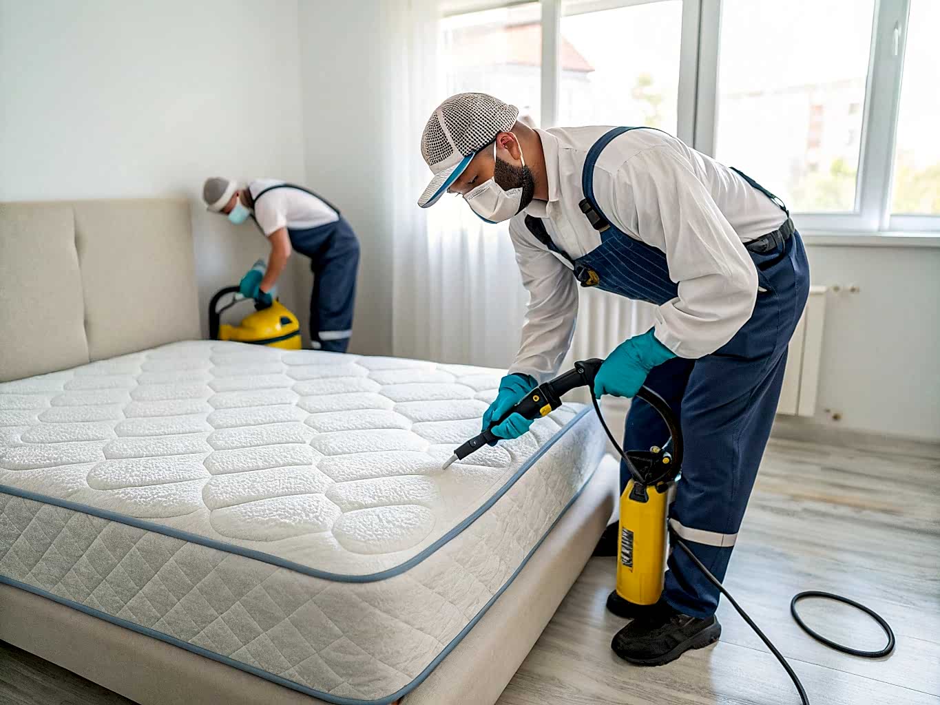 Сухая химчистка матрасов на дому