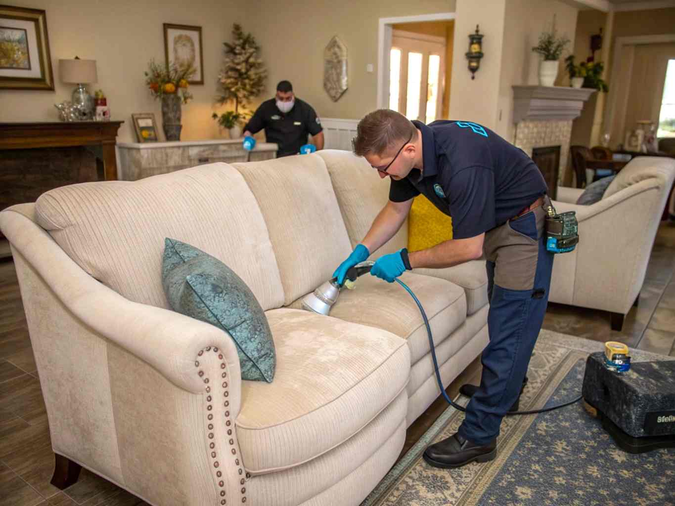 Выездная химчистка мебели