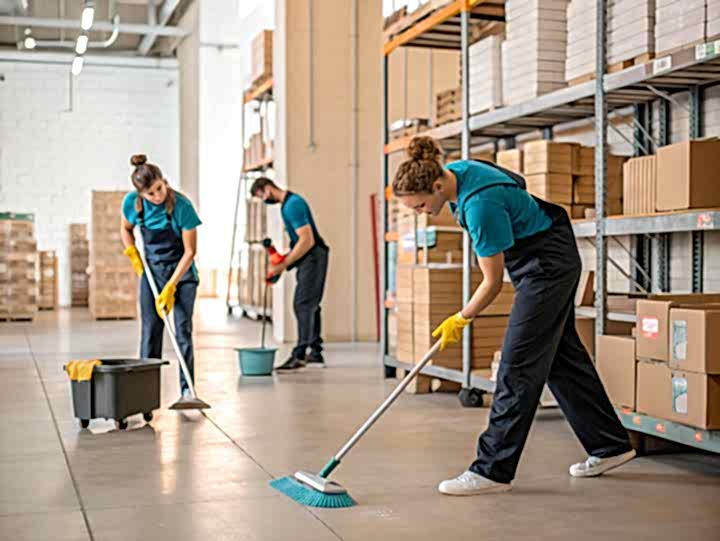 Уборка складских помещений после ремонта