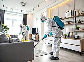 Дезинфекция в коттедже 124 м2