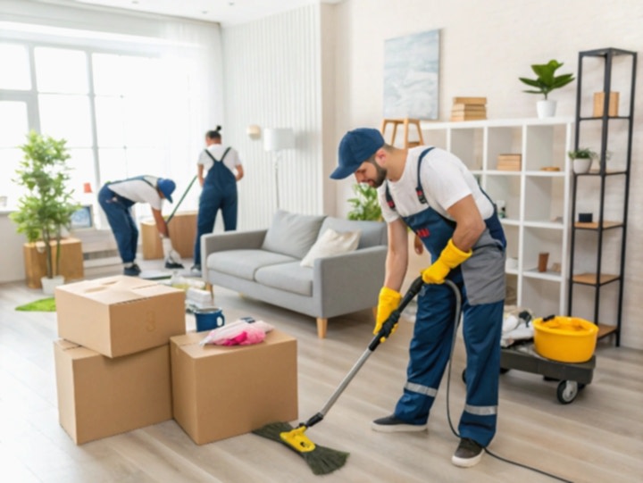 Уборка после перепланировки в квартире-студии