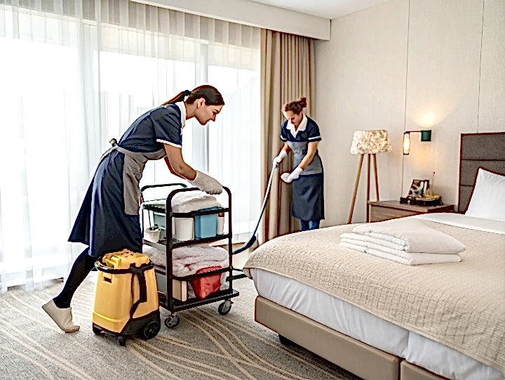 Клининг гостиничного дома