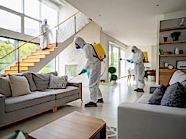 Дезинфекция в коттедже 131 м2