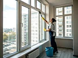 Мытье окон в 3-х комнатной квартире