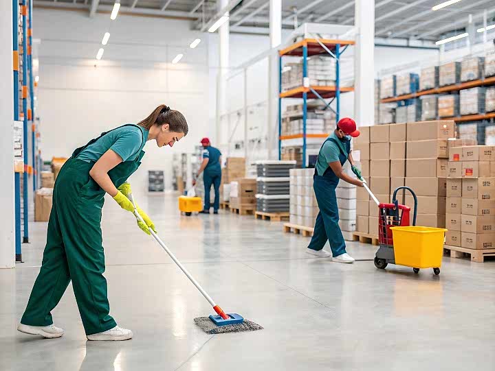 Профессиональная уборка складов