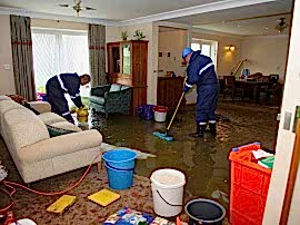 Уборка квартиры после затопления