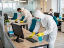 Уборка антибактериальная в офисе на постоянной основе 100 м2