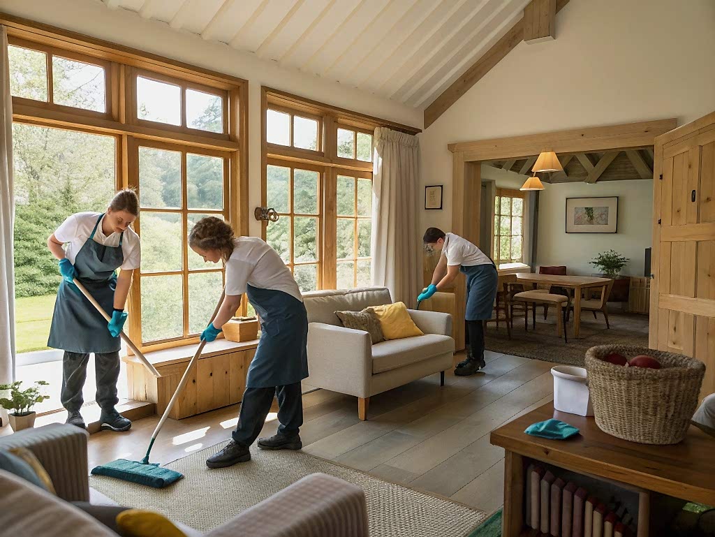 Регулярная уборка таунхауса