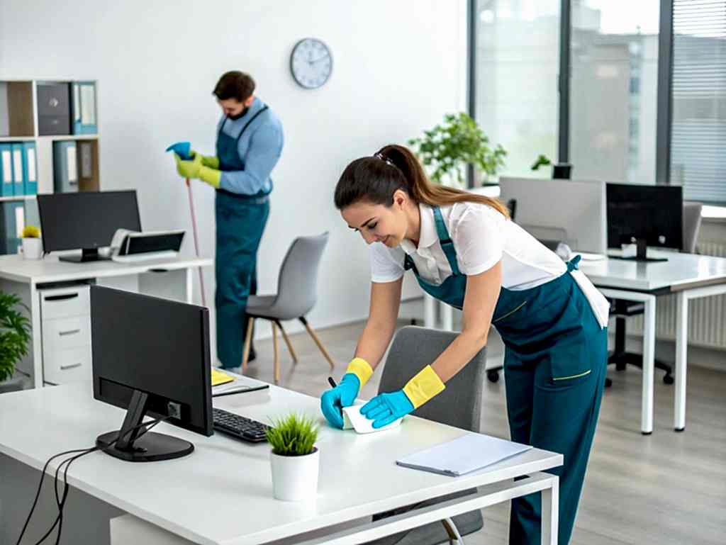 Регулярная комплексная уборка в офисе