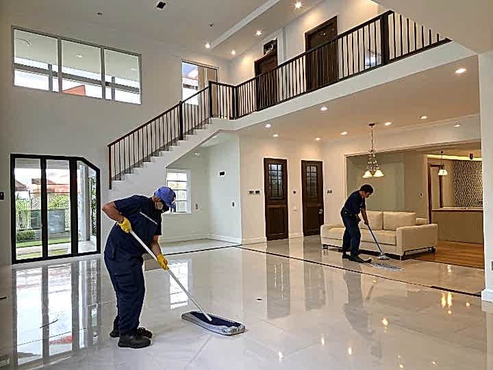 Клининг 2-этажного таунхауса после косметического ремонта