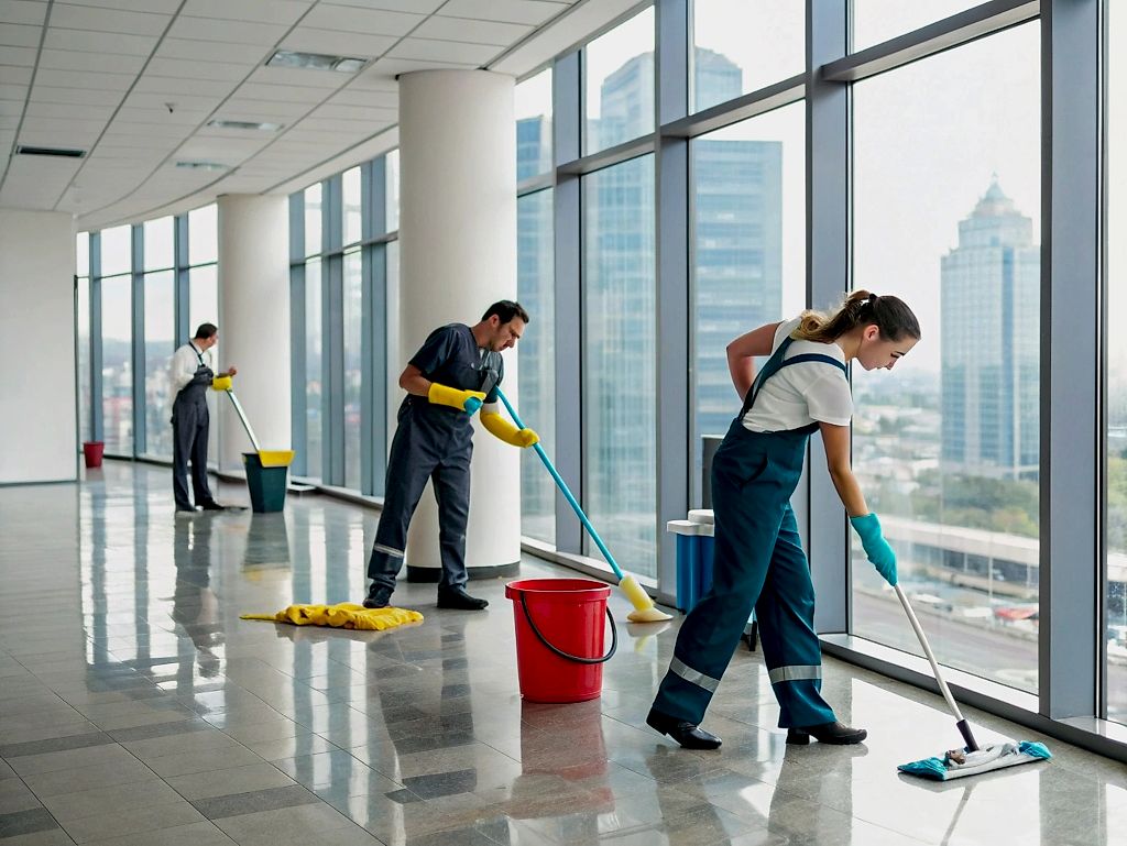 Регулярная уборка в офисе