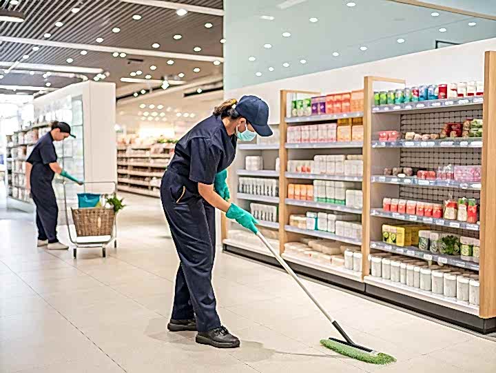 Клининг помещений ТЦ