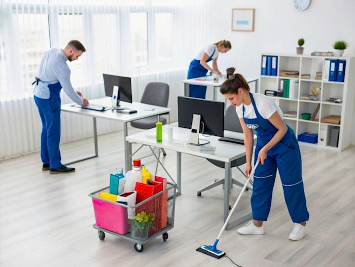 Еженедельный клининг офиса