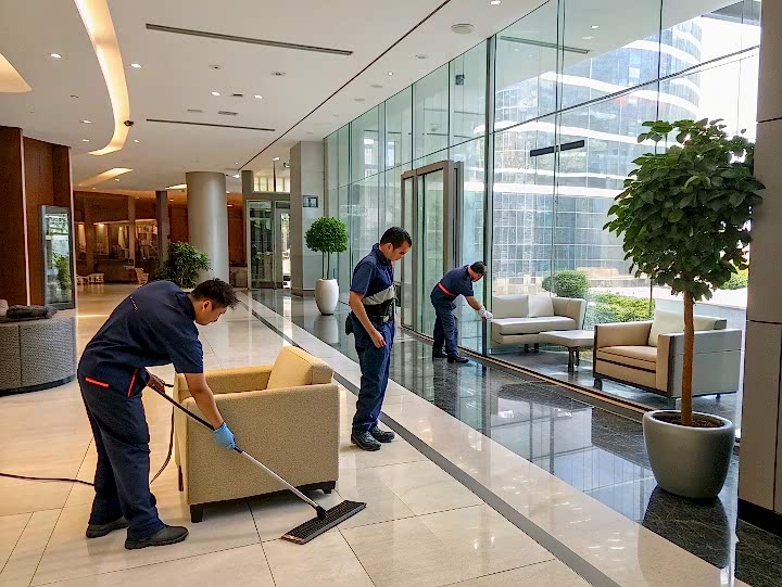 Уборка 4-этажного бизнес-центра