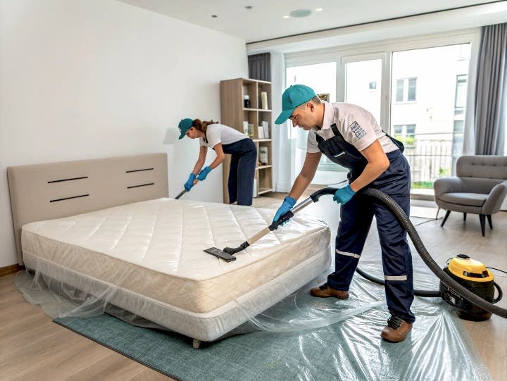 Выездная химчистка матрасов