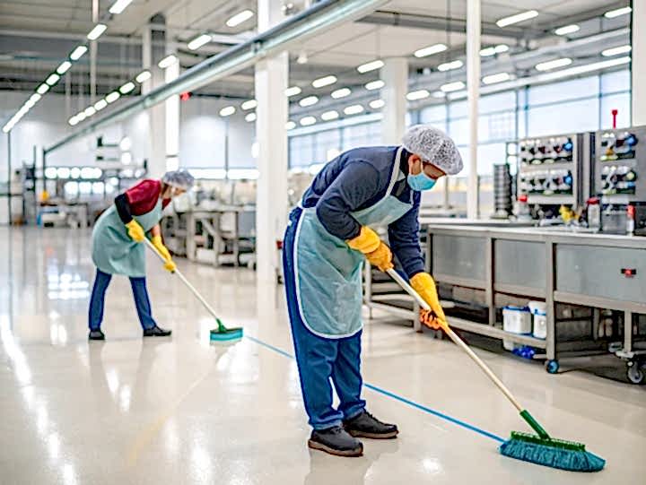 Клининг производственных помещений