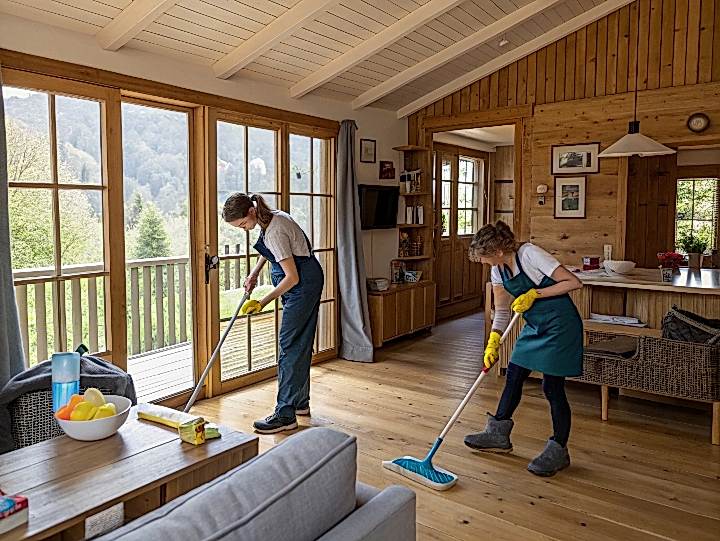 Генеральная уборка коттеджа