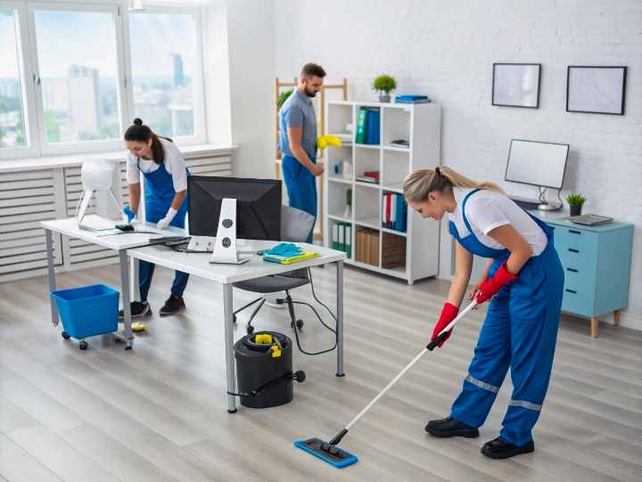 Генеральный клининг в офисе