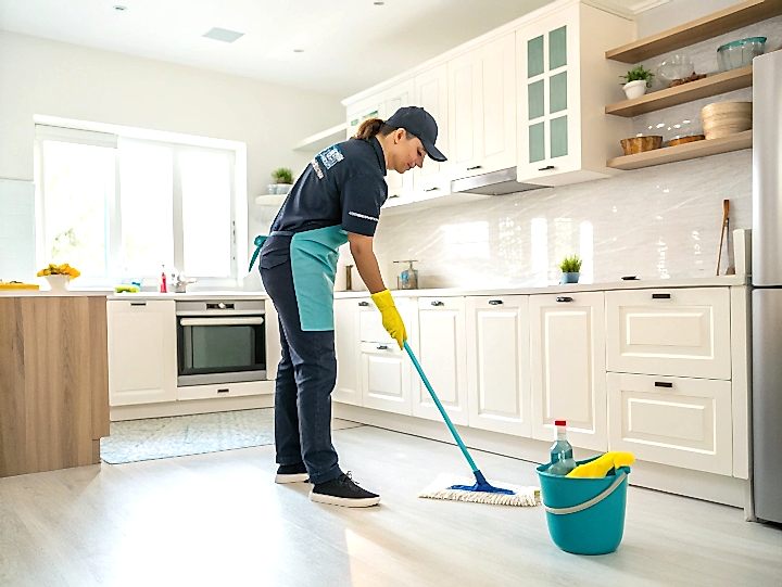 Генеральная уборка на кухне с чисткой оборудования