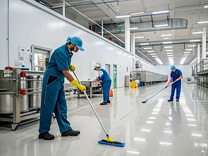 Уборка служебных и производственных помещений