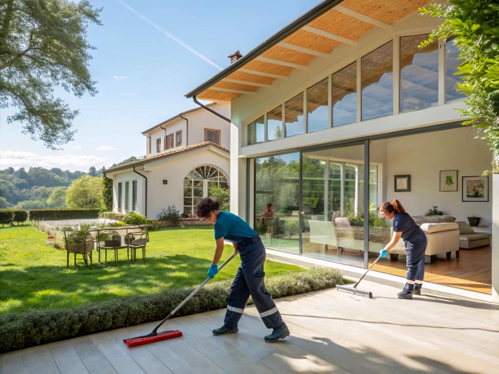 Поддерживающая уборка 2-этажного коттеджа