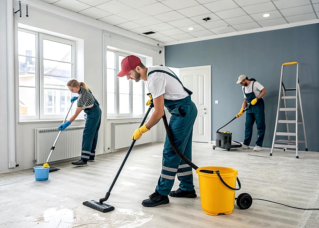 Генеральная уборка помещений после ремонта
